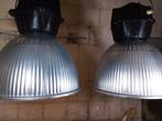 Plafondlamp (2) - Vintage industriële lamp - Metaal, Plastic