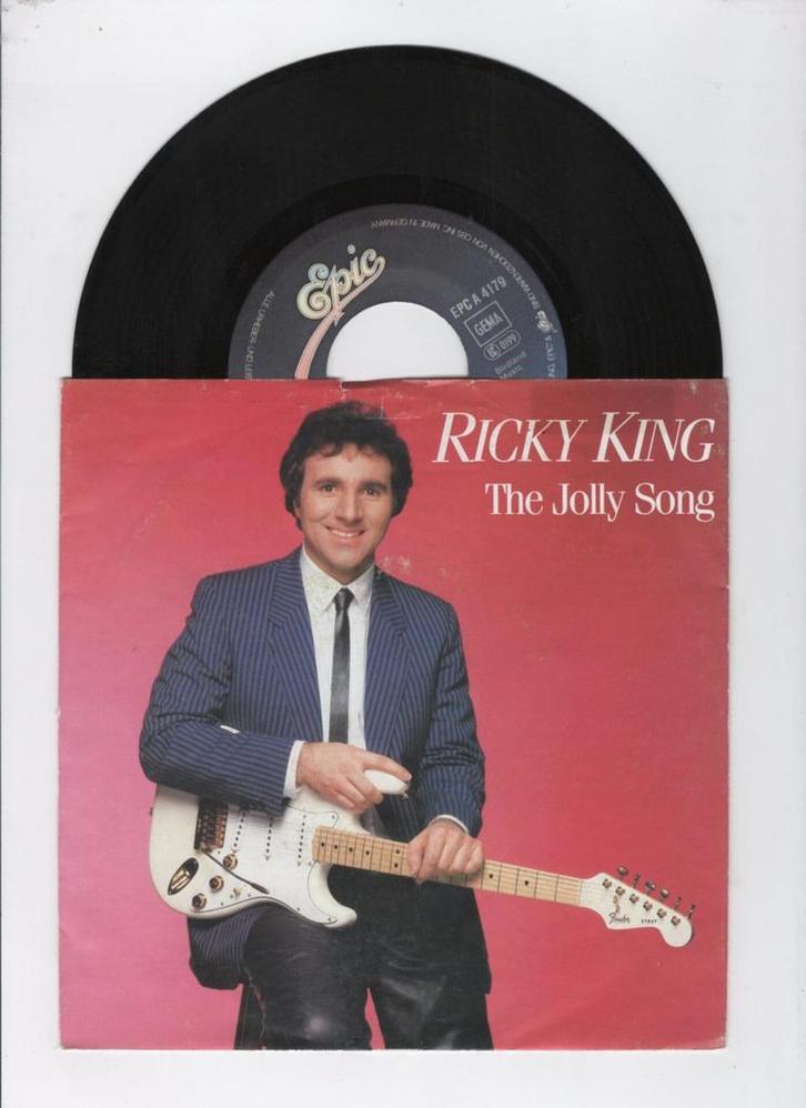 Ricky King – The Jolly Song / Reggae Island (1-7-Vinyl-Sing, Cd's en Dvd's, Vinyl Singles, Ophalen of Verzenden