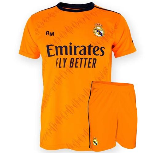 Kingdo Real Madrid Voetbaltenue Uit - 2024-2025 - Kind, Sport en Fitness, Voetbal, Bal, Nieuw, Verzenden