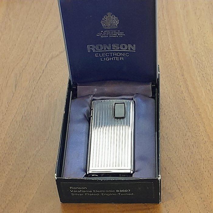 Ronson - Zonder minimumprijs - Aansteker - Legering, Onyx, Verzamelen, Rookartikelen, Aanstekers en Luciferdoosjes