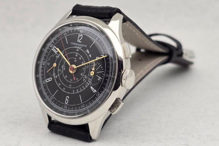 Chronographe Suisse - Cal. Landeron 48 - Sans prix de, Handtassen en Accessoires, Horloges | Heren