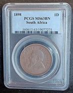 Afrique du Sud. 1 Penny 1898 Paul Kruger - PCGS MS63BN