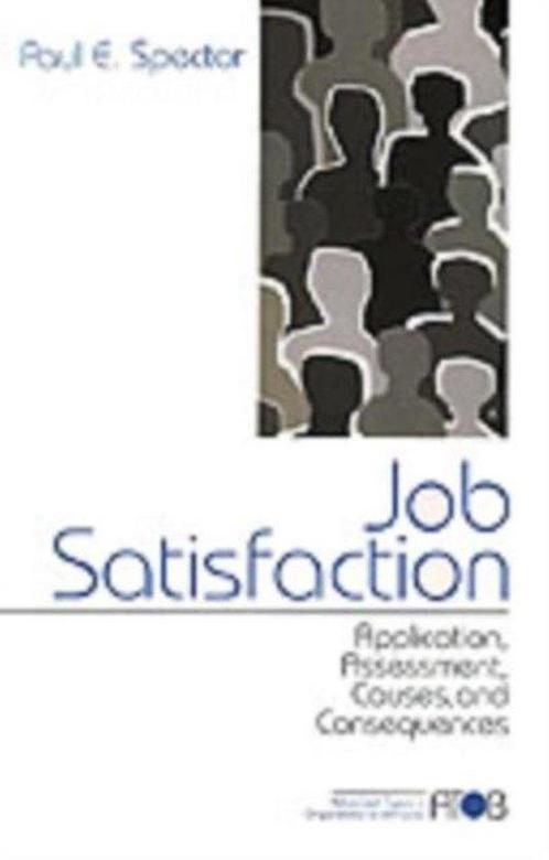 Job Satisfaction 9780761989233 Paul E. Spector, Boeken, Taal | Engels, Zo goed als nieuw, Verzenden
