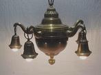 Art Deco - Lustre - avec une vieille patine - lampe de, Antiek en Kunst