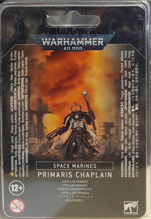 Space Marines Primaris Chaplain (Warhammer 40.000 nieuw), Hobby en Vrije tijd, Wargaming, Ophalen of Verzenden
