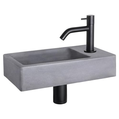Fonteinset Differnz Force Beton 40x22x8 cm Donker Grijs Met, Doe-het-zelf en Bouw, Sanitair, Overige typen, Nieuw, Ophalen of Verzenden