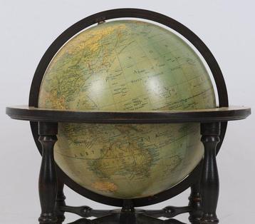 Terrestrial library globe - Merzbach and Falk