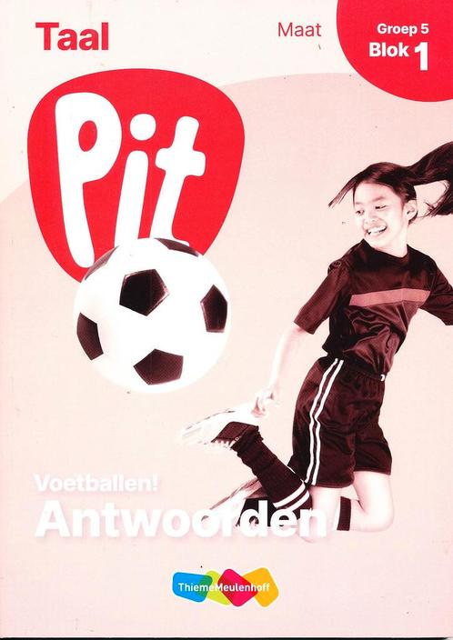 Pit Antwoorden Taal Maat blok 1 groep 5, Livres, Livres scolaires, Envoi