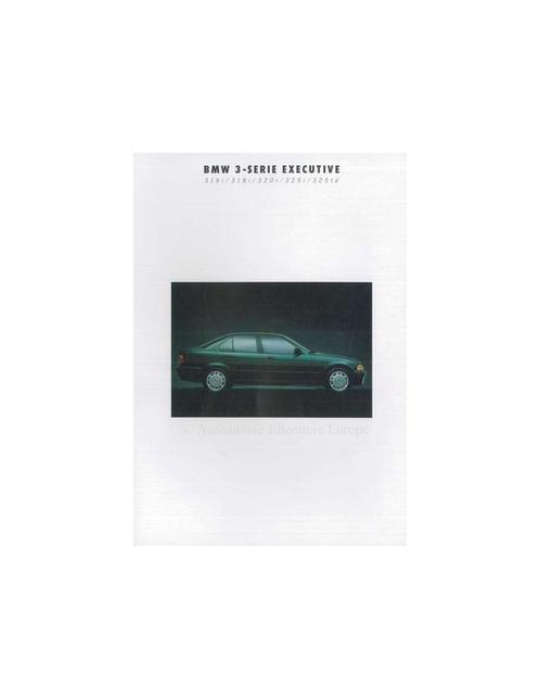 1993 BMW 3 SERIE EXECUTIVE LEAFLET NEDERLANDS, Livres, Autos | Brochures & Magazines
