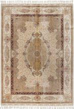 Origineel fijn China Hereke tapijt, pure zijde op zijde,