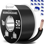 KESSER® Begrenzingskabel 50 m + 12 kabelconnectoren voor rob, Verzenden, Nieuw