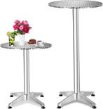 tectake® 2-in-1 Statafel - Ronde bistrotafel - Bartafel van, Huis en Inrichting, Verzenden, Nieuw