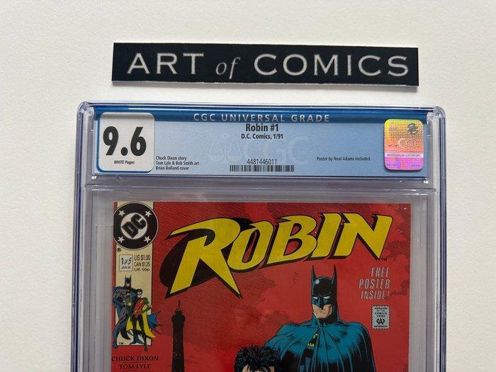 Robin #1 - Poster by Neal Adams included - CGC 9.6 - 1, Boeken, Strips | Comics