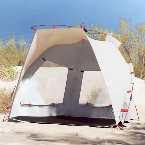 vidaXL Strandtent 2-persoons waterdicht snelontgrendeling, Caravans en Kamperen, Tenten, Nieuw, Verzenden