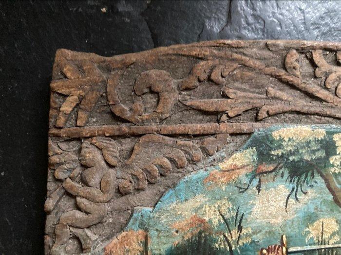 Decoratief ornament - Italië - Siciliaanse kar / volkskunst, Antiek en Kunst, Antiek | Overige Antiek