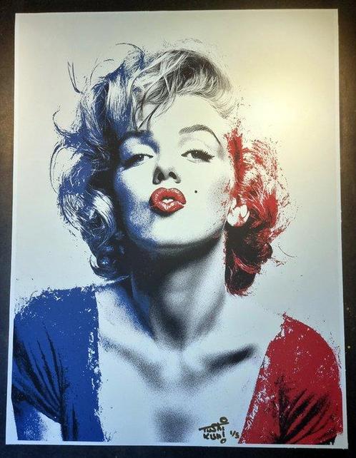 Tushikuni - Marylin Monroe French Kiss, Antiek en Kunst, Kunst | Designobjecten