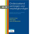 Onderzoekend vermogen voor verpleegkundigen 9789036812030, Boeken, Verzenden, Zo goed als nieuw, Lieven De Maesschalck