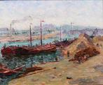 Edouard Jean Dambourgez (1844-1931) - Paris, the docks of