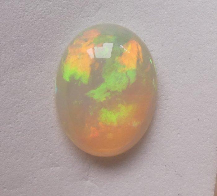 Opaal - 3.86 ct - Instituto Gemólogico Español (IGE), Handtassen en Accessoires, Edelstenen