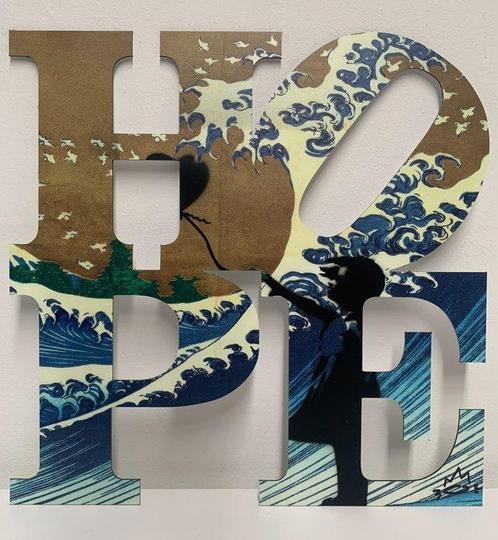 Toni Barnes (2000) - Ocean movement, from: The Icon´s of, Antiek en Kunst, Kunst | Schilderijen | Modern