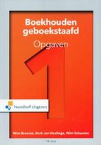 Boekhouden geboekstaafd 1 opgaven - Wim Broerse - 9789001878, Nieuw, Verzenden
