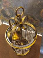 Lustre - Laiton, Cristal - Lanterne Cristal dAlbret, Antiek en Kunst