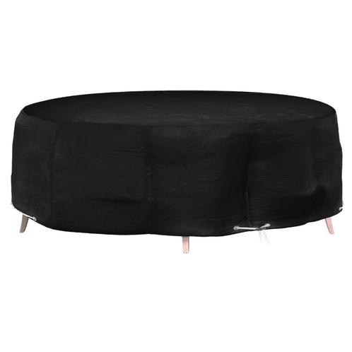 vidaXL Tuinmeubelhoes eilandlounge 10 oogjes rond Ø 236x67, Tuin en Terras, Tuinmeubel-accessoires, Nieuw, Verzenden