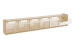 KANTELBAKMODULE - SERIE 7000 - 6 BAKJES 600X96X112MM, Verzenden