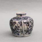 Pot - potje - Porselein - Wanli potje met herten