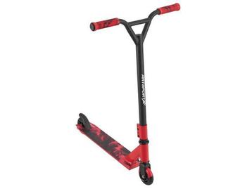 Veiling - Stuntstep Rood Rook in Rood Zwart, Fietsen en Brommers, Nieuw