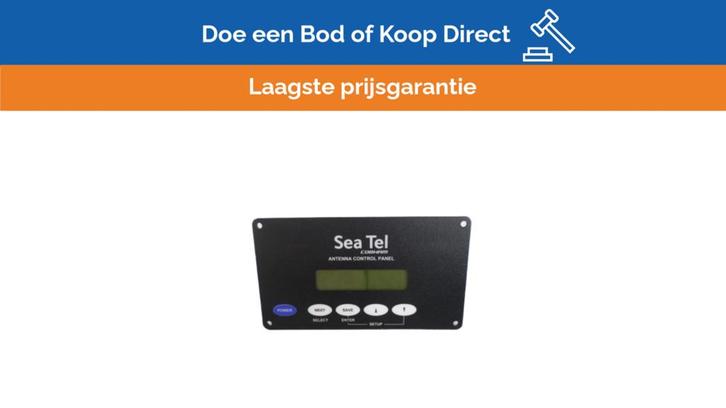 Bieden: Sea Tel Marine Satellite Antenna Control Panel TVRO, Watersport en Boten, Navigatiemiddelen en Scheepselektronica, Ophalen of Verzenden