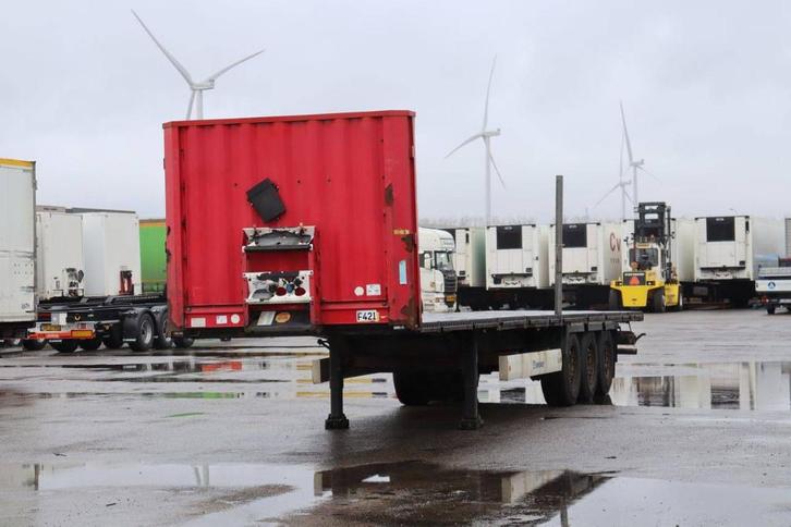 Veiling: Platte Oplegger Krone SD 41000kg 2013, Auto's, Vrachtwagens, Ophalen