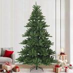 vidaXL Kunstmatige Hinged Kerstboom Groen 240 cm PVC, staal, Diversen, Verzenden, Nieuw