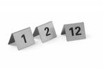 Chevalets De Table Numérotés Inox - Numéros 1 à 12 - 52x40(h, Maison & Meubles, Cuisine | Ustensiles de cuisine, Ophalen of Verzenden
