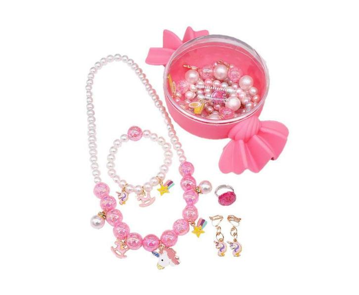 Prinsessenjurk - Juwelen set - Unicorn - Kleedje, Kinderen en Baby's, Carnavalskleding en Verkleedspullen, Verzenden