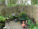 Wilgentenen schutting ; ambachtelijk hand gevlochten, Tuin en Terras, Nieuw, 6 meter of meer, Hout, 1 tot 2 meter