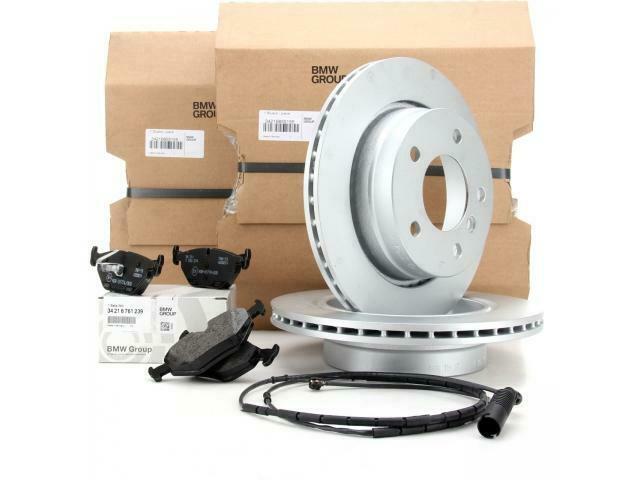 ORIGINELE BMW remset remschijf + remblokken + Wako BMW 3-ser, Auto-onderdelen, Remmen en Aandrijving, Ophalen of Verzenden