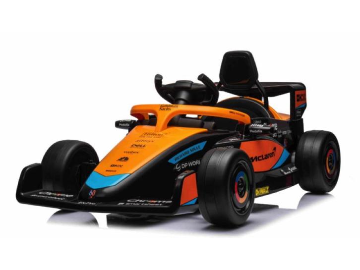 McLaren Formule 1 RaceCar 12V, rubberen banden en meer!, Kinderen en Baby's, Speelgoed | Buiten | Accuvoertuigen, Ophalen of Verzenden
