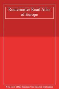 Routemaster Road Atlas of Europe., Livres, Livres Autre, Envoi