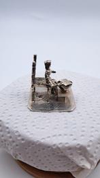 Amsterdam - JvBN - Miniatuur figuur - Wafelbakster - .835, Antiek en Kunst