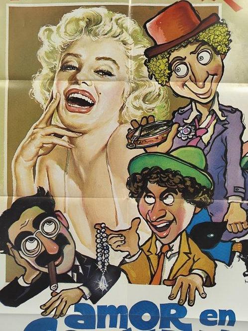Amor en conserva, Love Happy. - Poster original Reestreno, Verzamelen, Film en Tv