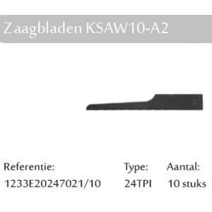Kitpro basso 1233e20247021-10 zaagbladen voor ksaw10-a2, Bricolage & Construction, Outillage | Scies mécaniques