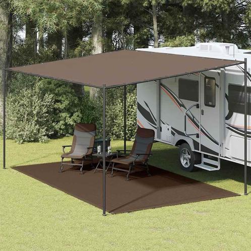 vidaXL Tenttapijt 300x600 cm bruin, Caravans en Kamperen, Tentaccessoires, Nieuw, Verzenden