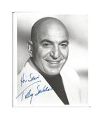 KOJAK - Classic TV - Signed in person by Telly Savalas (Theo