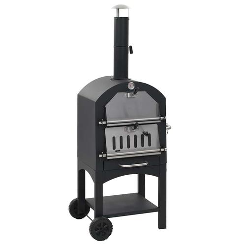 vidaXL Pizzaoven op houtskool met terracotta pizzasteen, Elektronische apparatuur, Overige elektronische apparatuur, Nieuw, Verzenden