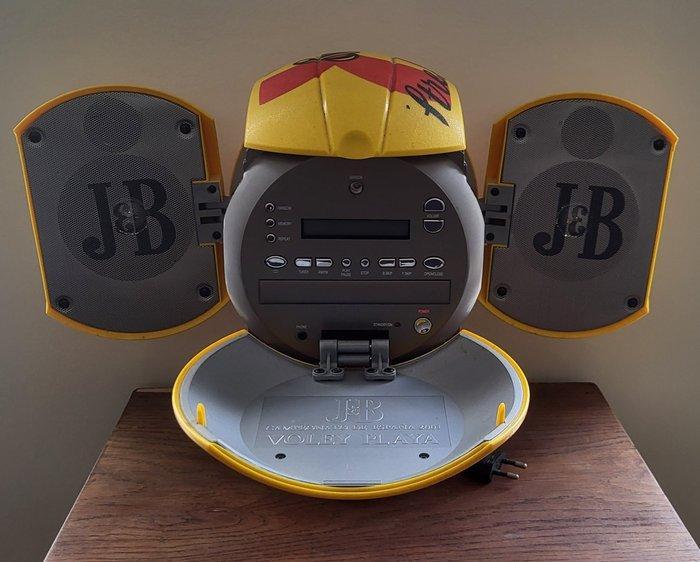 DMON - J&B sphere radio and CD player, 2001 ball radio cd, Audio, Tv en Foto, Radio's