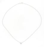 Zonder Minimumprijs - Ketting met hanger - 18 karaat Witgoud, Handtassen en Accessoires, Antieke sieraden