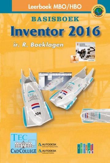 Inventor 2016 / Leerboek MBO/HBO 9789492250018, Verzenden, Ronald Boeklagen