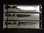 MASAMUNE / Set of 3 /  GYUTO  SANTOKU  PETTY -, Antiek en Kunst