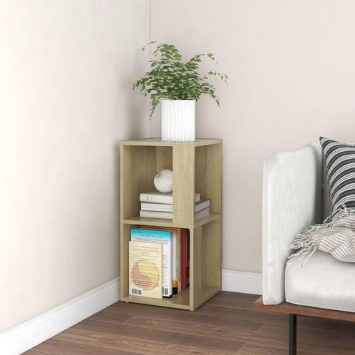 vidaXL Hoekkast 33x33x67 cm bewerkt hout sonoma eikenkleurig, Huis en Inrichting, Kasten | Overige, Nieuw, Verzenden